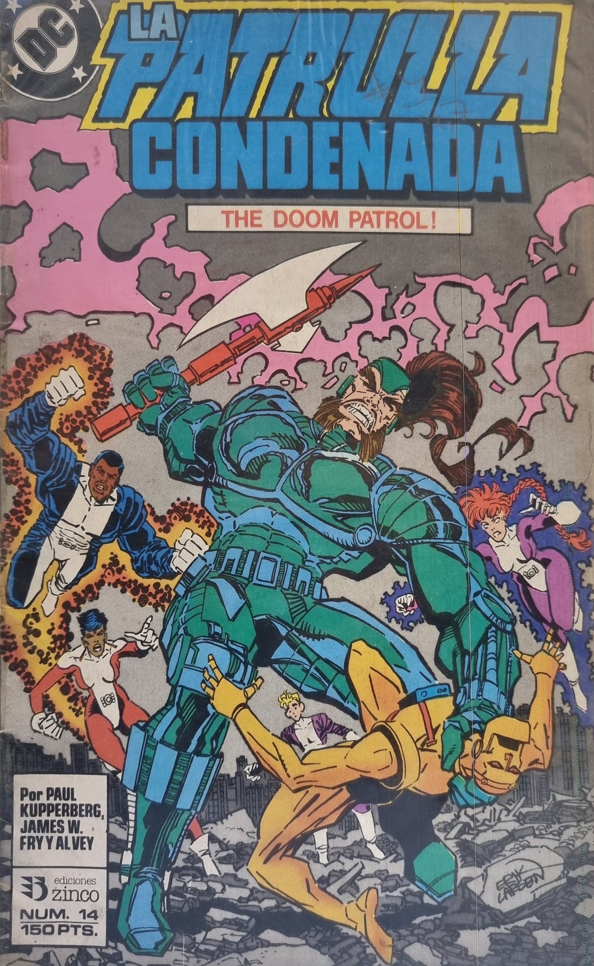 La Patrulla Condenada numero 14