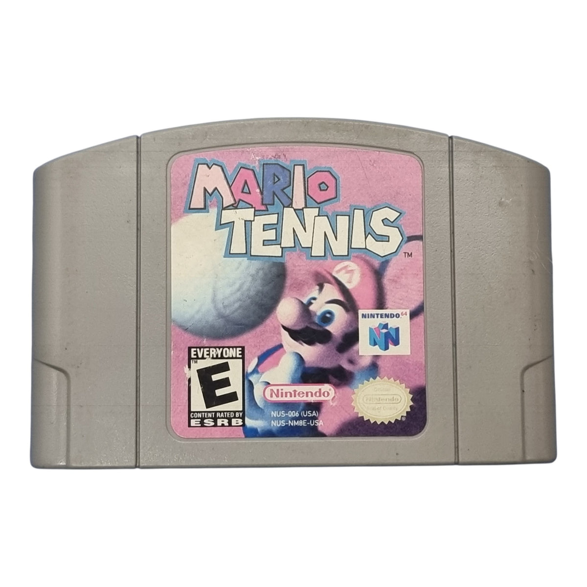 Mario Tennis(label descolorido)