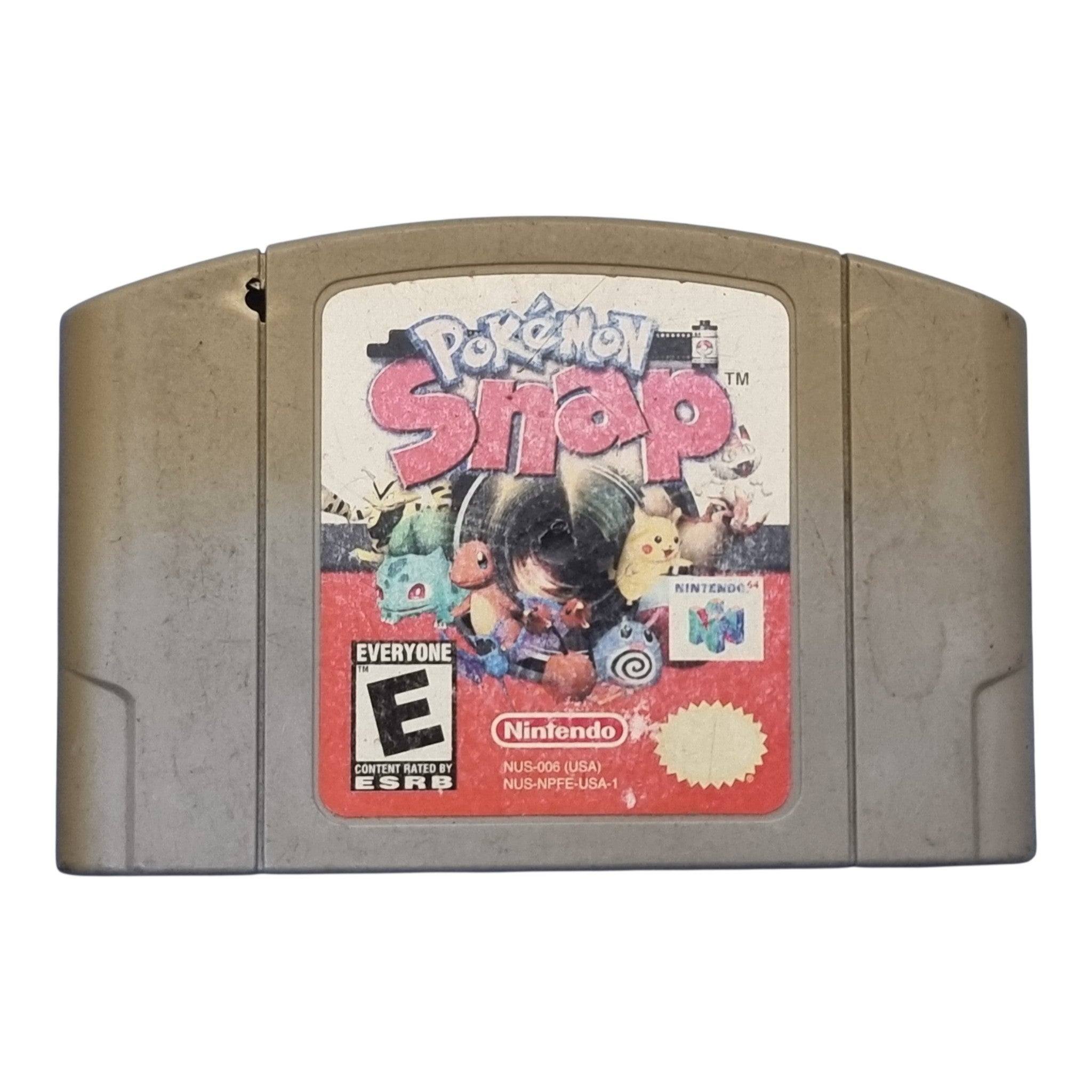 Pokemon Snap (pequeño detalle en la carcaza)