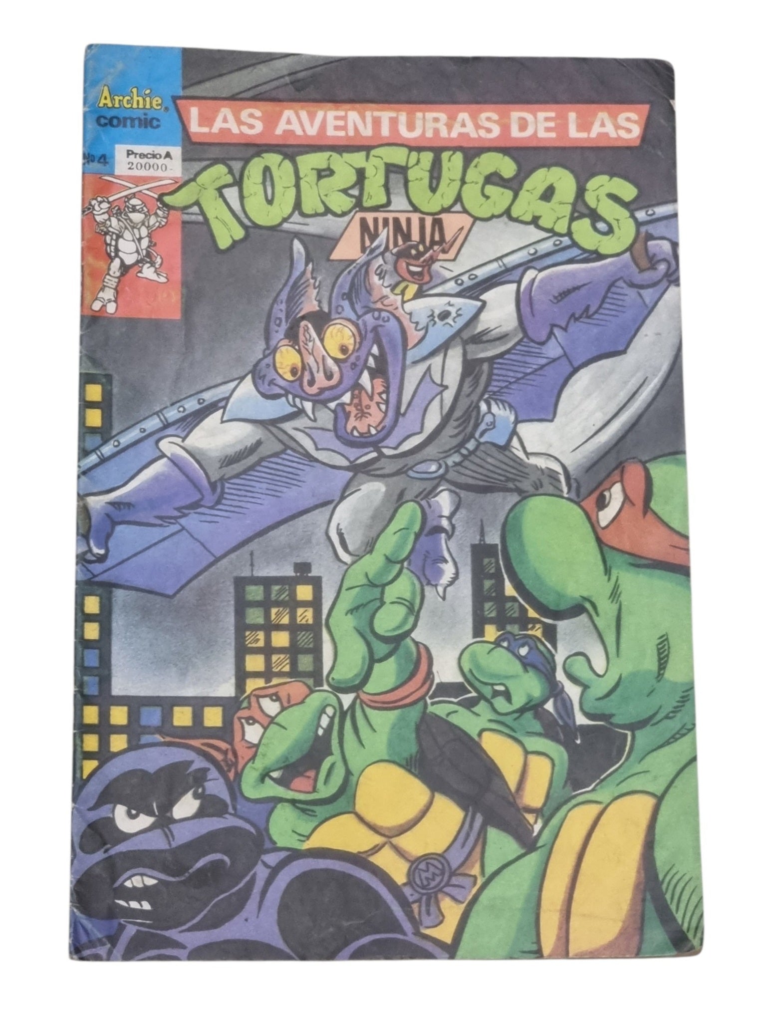 Tortugas Ninja n°4  ¨Totalmente Salvaje¨